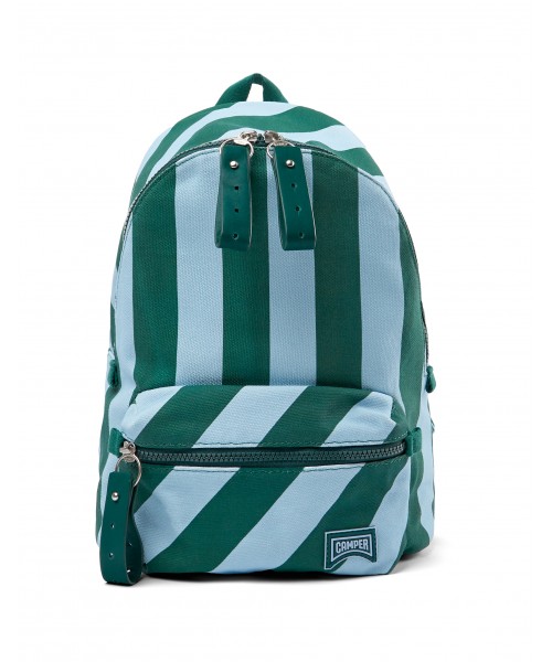 Camper - Ado KB00097-003 Blue/Green Fabric/Leather Camper - Ado KB00097-003 Blue/Green Fabric/Leather