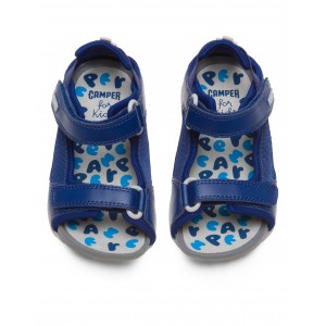 Camper - Ous 80188-060 Blue Technical Fabric/Leather