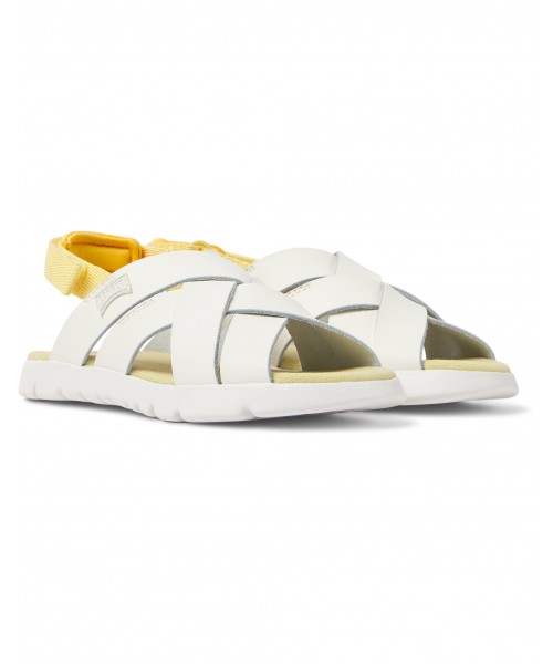 Camper - Oruga Sandal K800430-011 White Leather