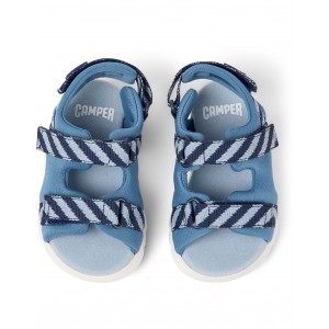 Camper - Oruga Sandal K800527-001 Blue Textile