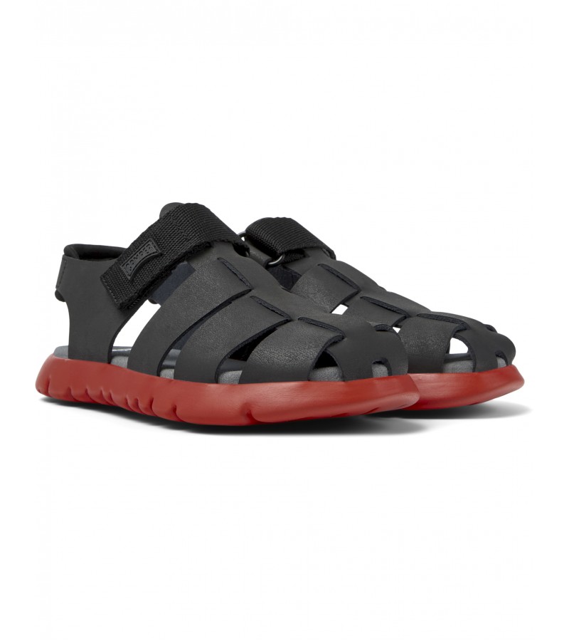 Camper - Oruga Sandal K800242-026 Black Leather