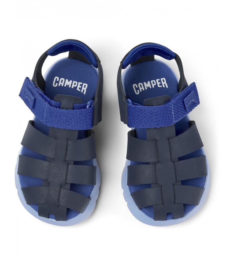 Camper - Oruga Sandal K800489-009 Blue Leather