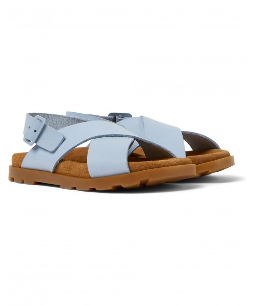 Camper - Brutus Sandal K800491-001 Blue Leather Camper - Brutus Sandal K800491-001 Blue Leather