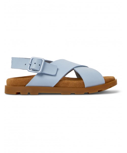 Camper - Brutus Sandal K800491-001 Blue Leather Camper - Brutus Sandal K800491-001 Blue Leather