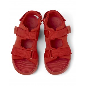 Camper - Oruga Sandal K800532-006 Red Textile