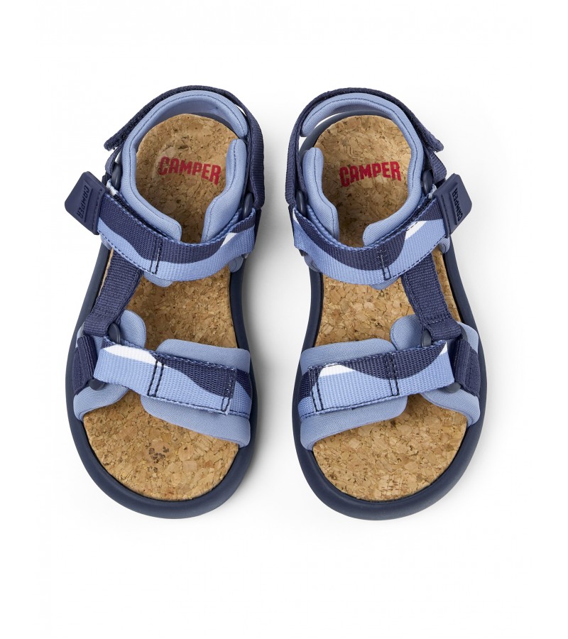 Camper - Pelotas Flota Sandal K800579-001 Blue Textile