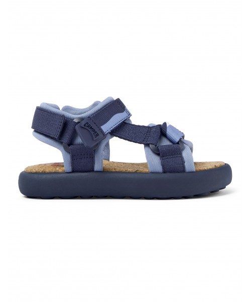 Camper - Pelotas Flota Sandal K800579-001 Blue Textile Camper - Pelotas Flota Sandal K800579-001 Blue Textile
