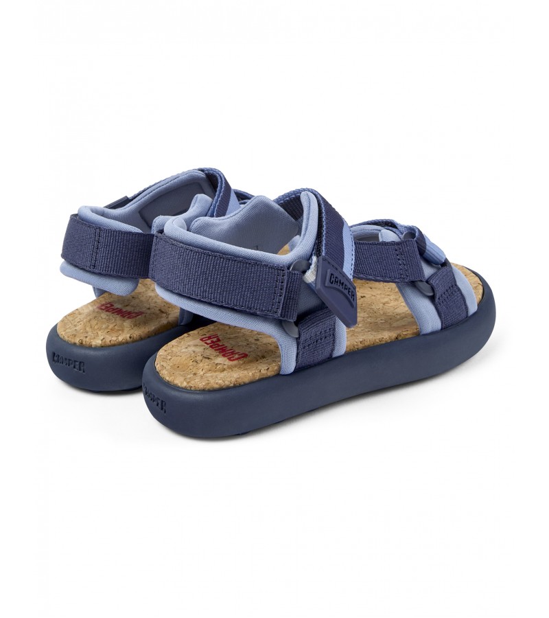 Camper - Pelotas Flota Sandal K800579-001 Blue Textile