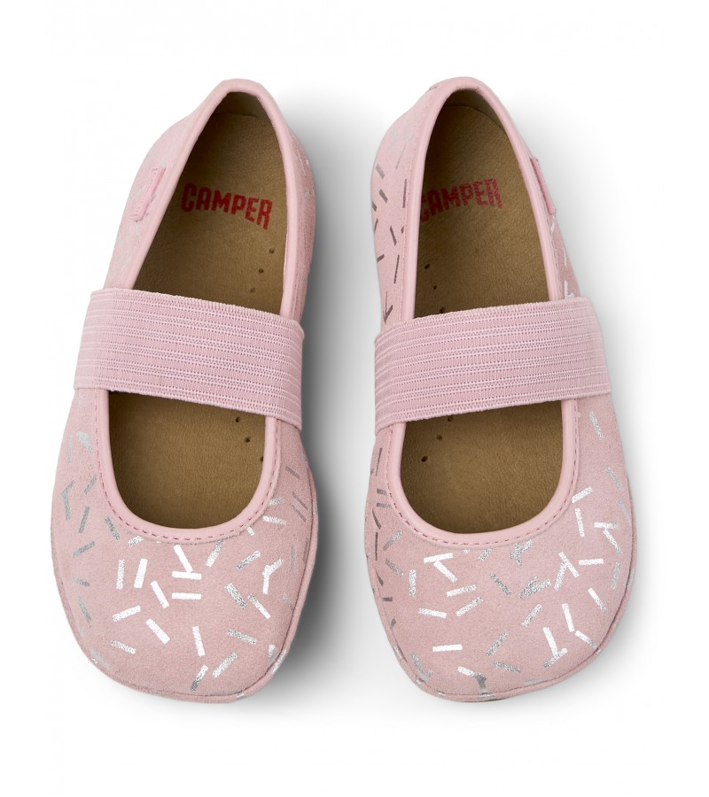 Camper - Right Nina 80025-158 Pink Nubuck