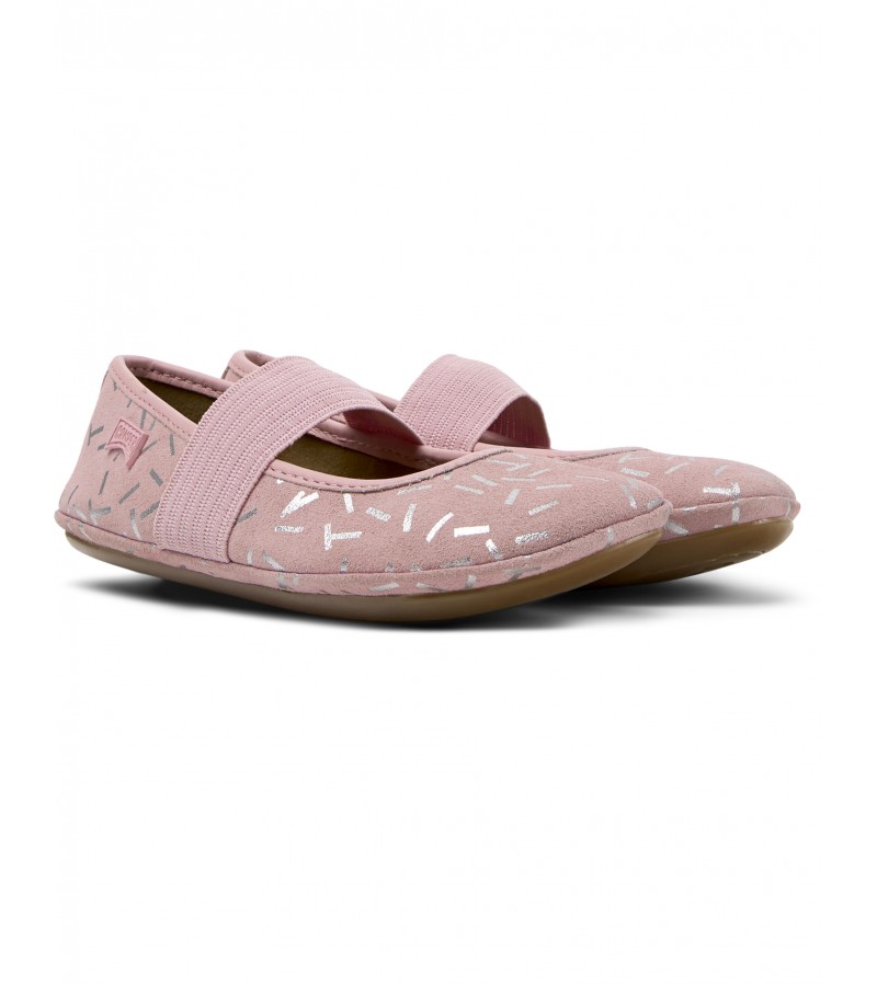 Camper - Right Nina 80025-158 Pink Nubuck