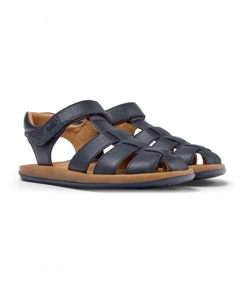 Camper - Bicho 80177-077 Blue Leather Camper - Bicho 80177-077 Blue Leather