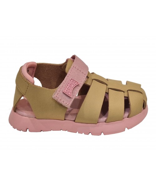 Camper - Oruga Sandal K800489-014 Beige Leather Camper - Oruga Sandal K800489-014 Beige Leather