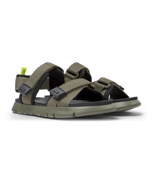 Camper - Oruga Sandal K800637-001 Green Textile Camper - Oruga Sandal K800637-001 Green Textile