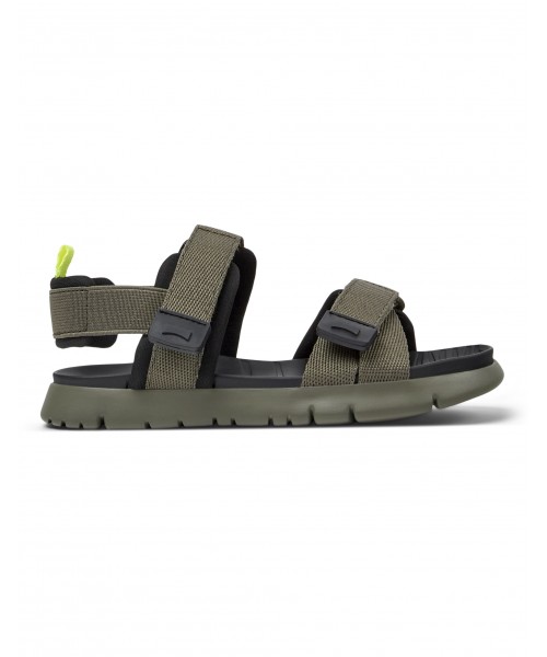 Camper - Oruga Sandal K800637-001 Green Textile Camper - Oruga Sandal K800637-001 Green Textile