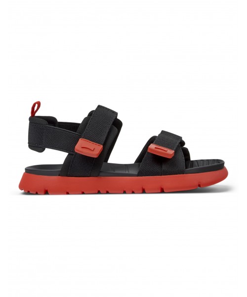 Camper - Oruga Sandal K800637-003 Black Textile Camper - Oruga Sandal K800637-003 Black Textile