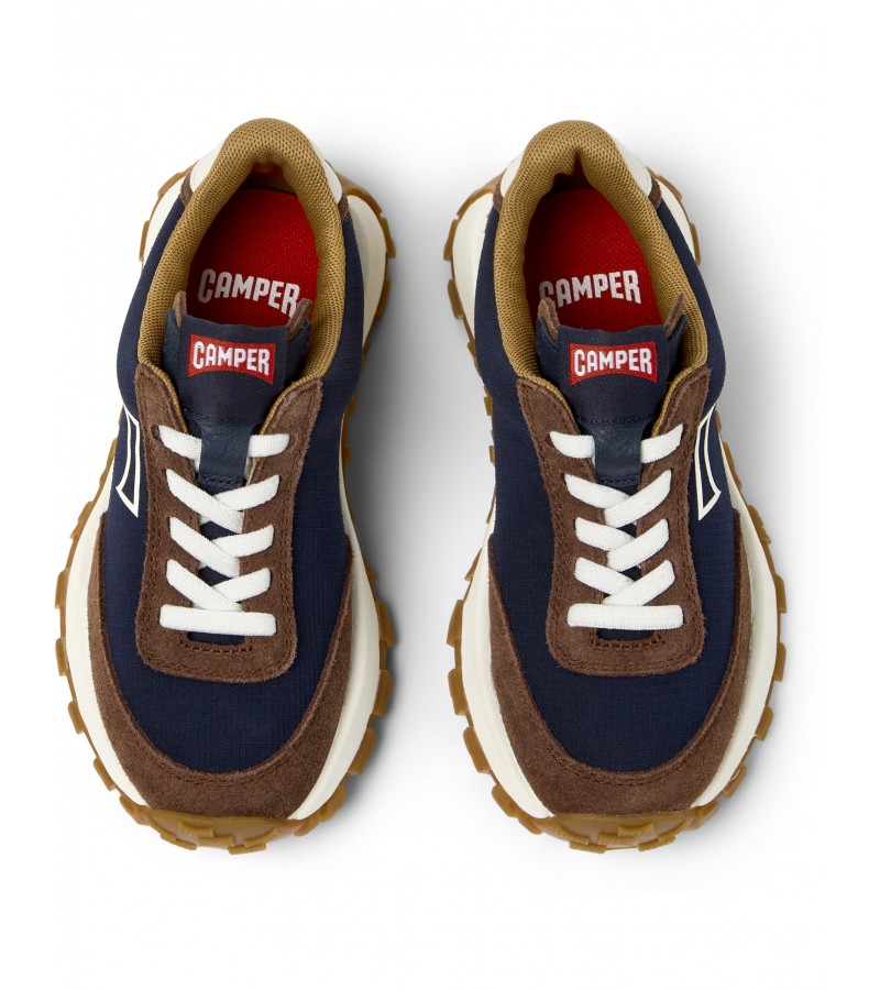 Camper - Drift Trail K800548-028 Blue Textile/Nubuck