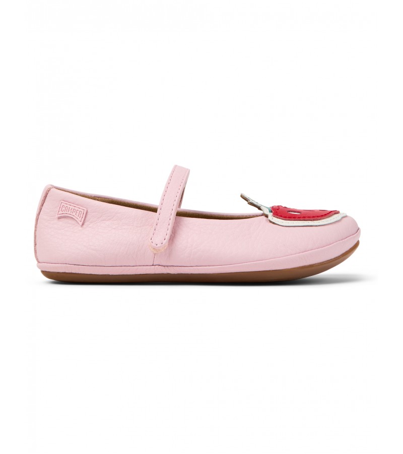 Camper - Right Nina Tws K800673-001 Pink Leather