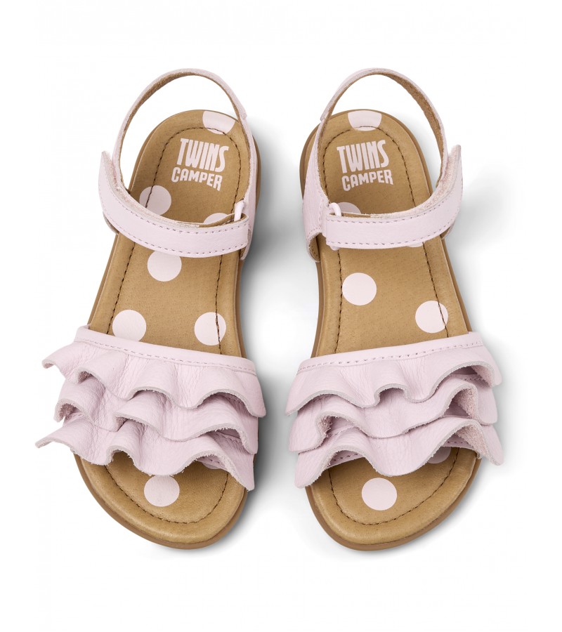 Camper - Right Nina Tws K800676-003 Pink Leather