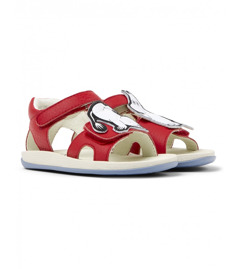 Camper - Bicho Tws by Moomin K800698-001 Red Leather
