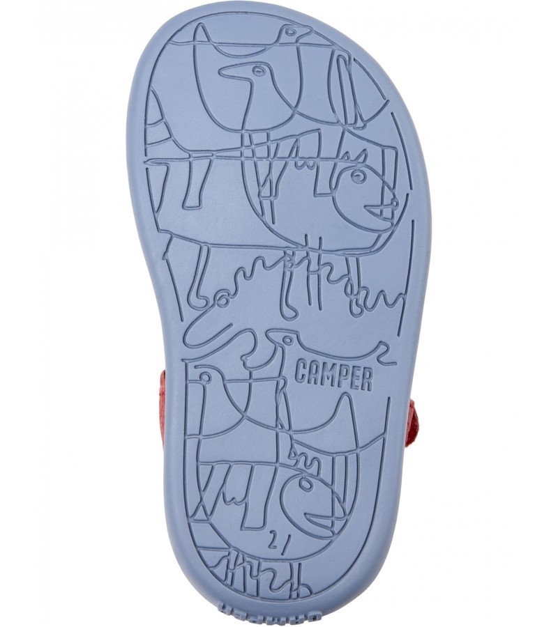 Camper - Bicho Tws by Moomin K800698-001 Red Leather