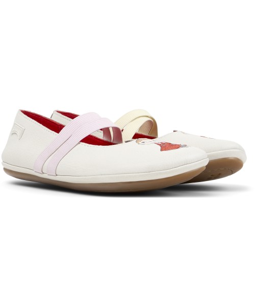 Camper - Right Nina Tws by Moomin K800699-001 White Leather