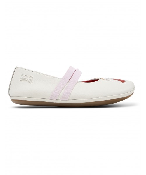 Camper - Right Nina Tws by Moomin K800699-001 White Leather