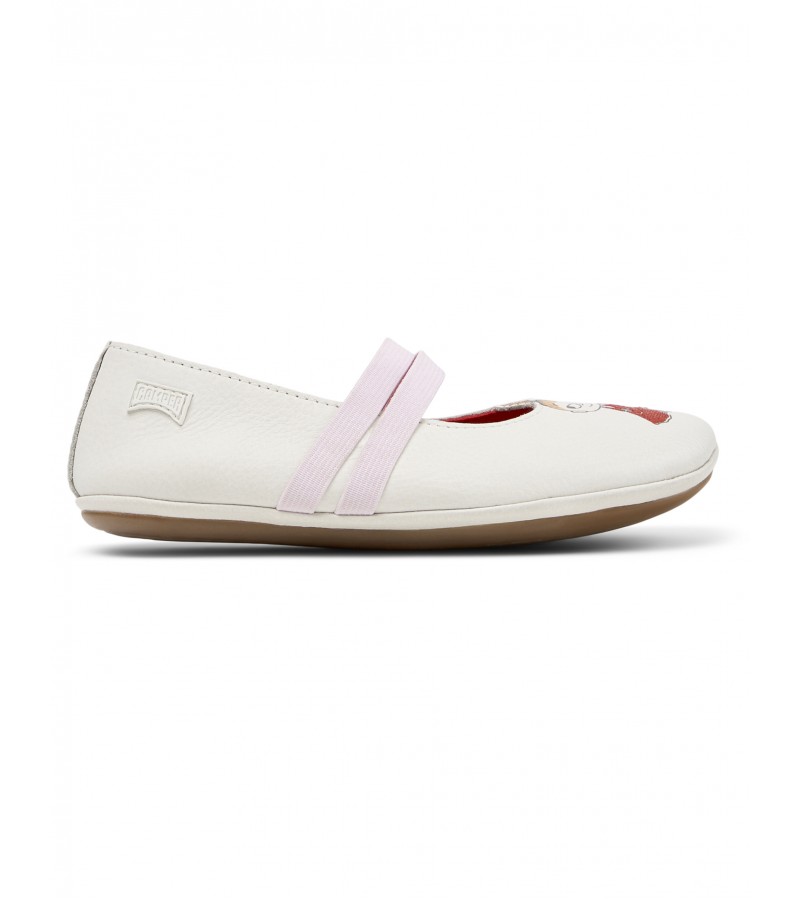 Camper - Right Nina Tws by Moomin K800699-001 White Leather