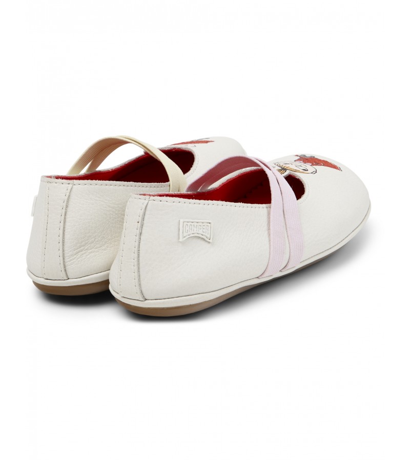 Camper - Right Nina Tws by Moomin K800699-001 White Leather