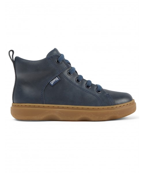 Camper - Kido K900189-008 Blue Leather Camper - Kido K900189-008 Blue Leather