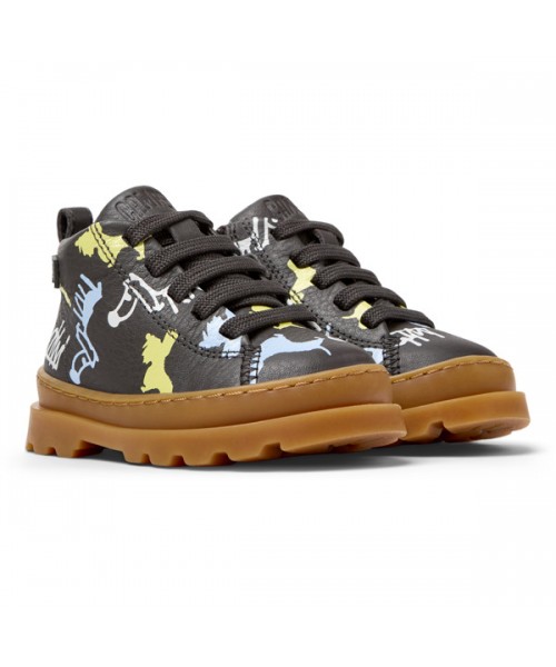 Camper - Brutus Tws K900291-014 Multicolour Leather Camper - Brutus Tws K900291-014 Multicolour Leather