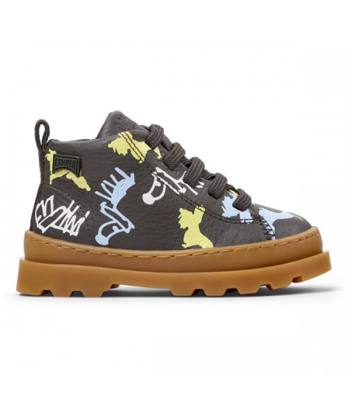 Camper - Brutus Tws K900291-014 Multicolour Leather Camper - Brutus Tws K900291-014 Multicolour Leather