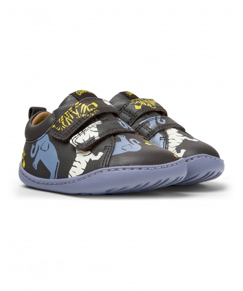 Camper - Peu Cami Tws K800405-050 Multicolor Leather Camper - Peu Cami Tws K800405-050 Multicolor Leather