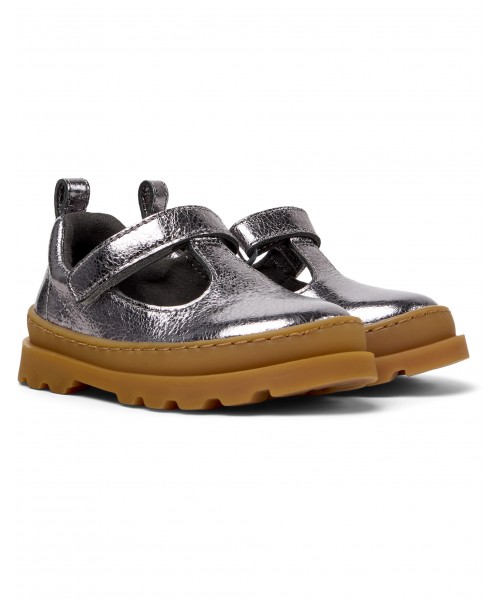Camper - Brutus K800656-002 Grey Leather Camper - Brutus K800656-002 Grey Leather