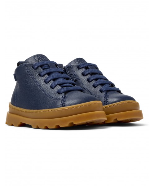 Camper - Brutus K900291-008 Blue Leather Camper - Brutus K900291-008 Blue Leather