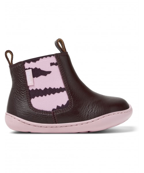 Camper - Peu Cami Tws K900348-009 Burgundy Leather Camper - Peu Cami Tws K900348-009 Burgundy Leather