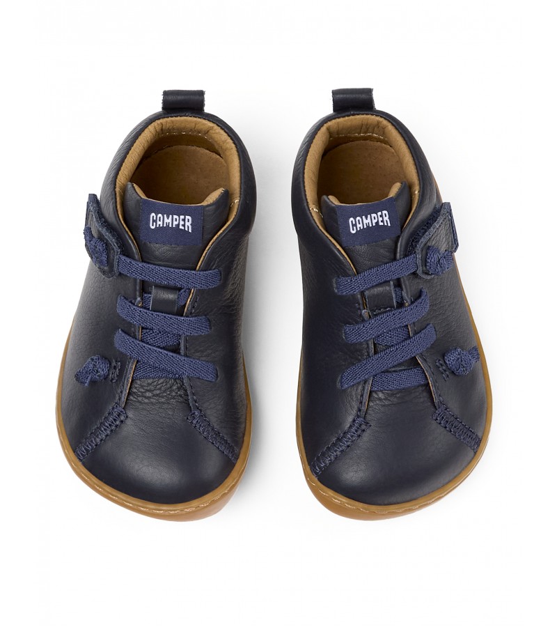 Camper - Peu Cami 80153-082 Blue Leather Camper - Peu Cami 80153-082 Blue Leather