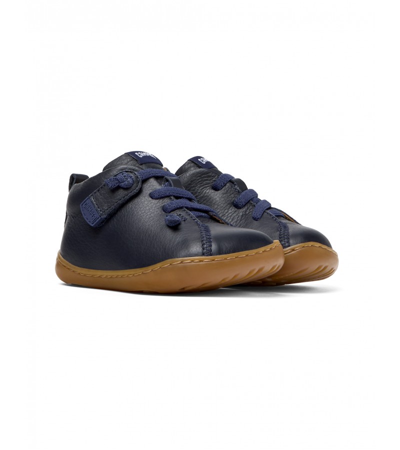 Camper - Peu Cami 80153-082 Blue Leather Camper - Peu Cami 80153-082 Blue Leather