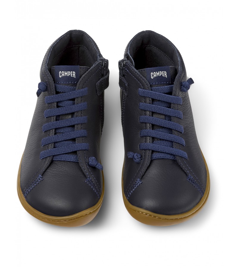 Camper - Peu Cami 90019-096 Blue Leather Camper - Peu Cami 90019-096 Blue Leather