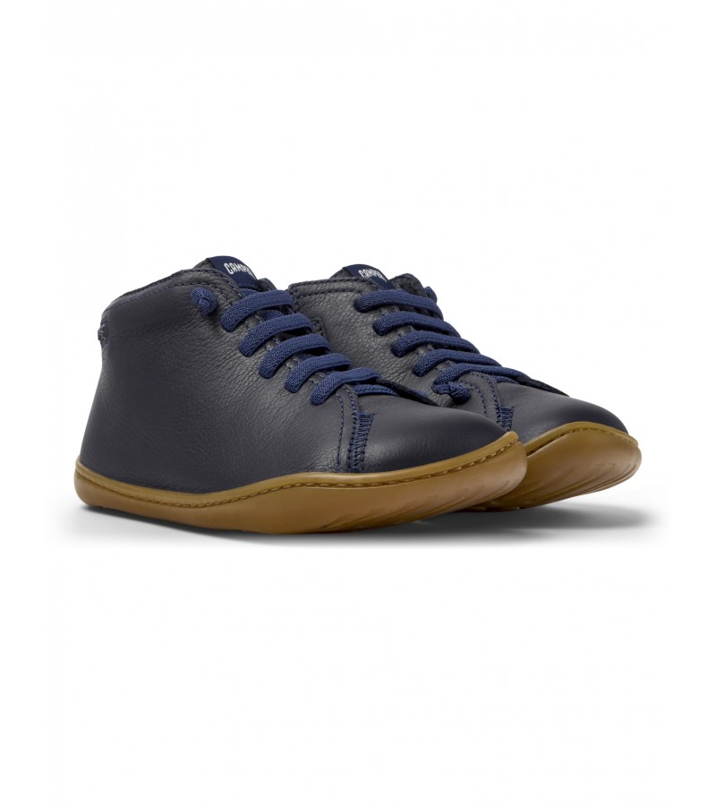Camper - Peu Cami 90019-096 Blue Leather Camper - Peu Cami 90019-096 Blue Leather