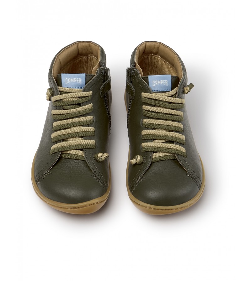 Camper - Peu Cami 90019-130 Green Leather Camper - Peu Cami 90019-130 Green Leather