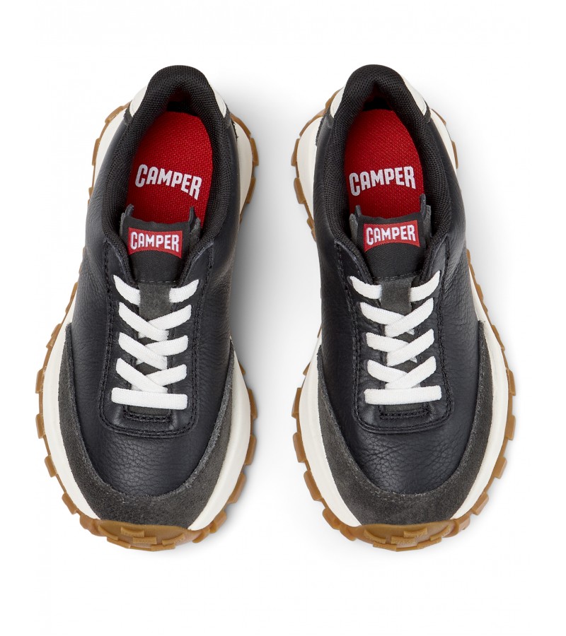Camper - Drift Trail K800548-004 Black Leather/Nubuck Camper - Drift Trail K800548-004 Black Leather/Nubuck
