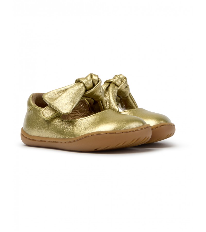 Camper - Peu Cami K800700-002 Yellow Leather Camper - Peu Cami K800700-002 Yellow Leather