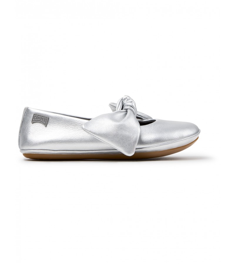 Camper - Right Nina K800702-002 Grey Leather
