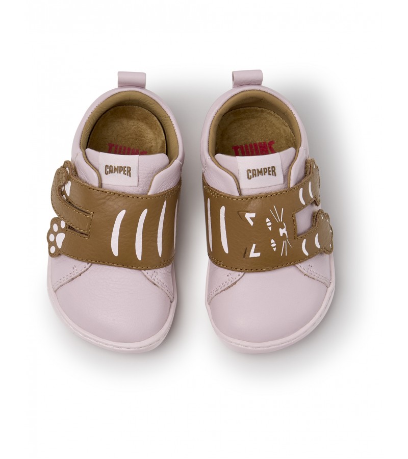 Camper - Peu Cami Tws K800714-001 Pink/Brown Leather