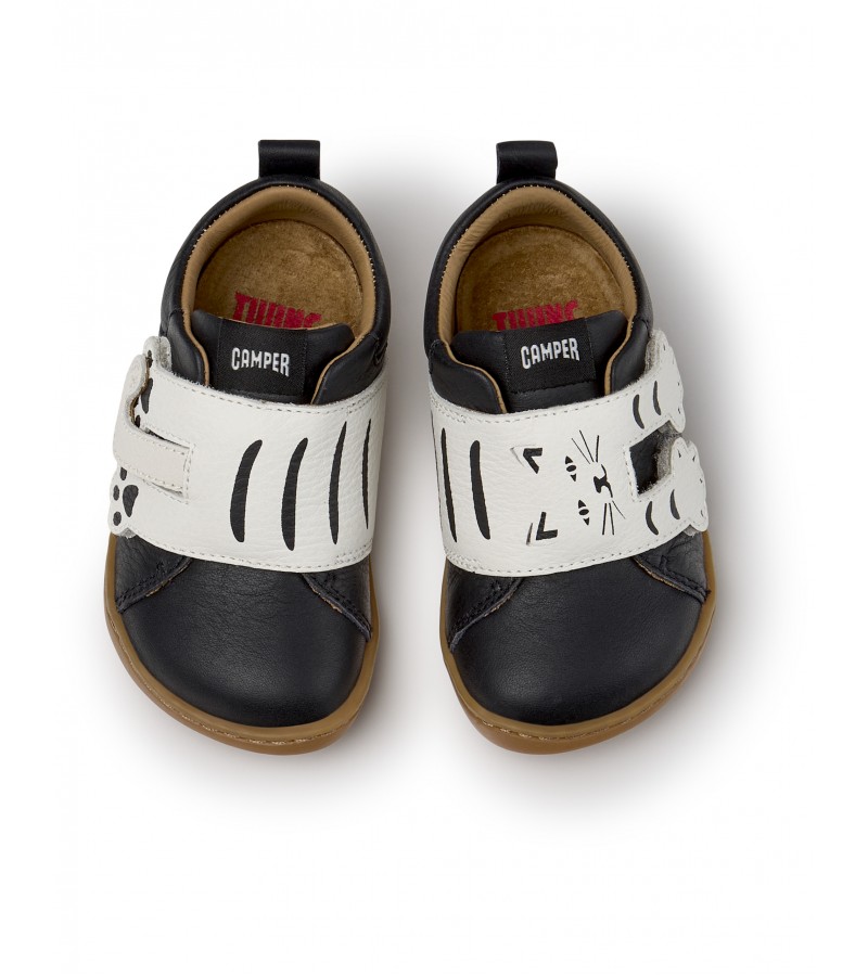 Camper - Peu Cami Tws K800714-002 Black Leather Camper - Peu Cami Tws K800714-002 Black Leather