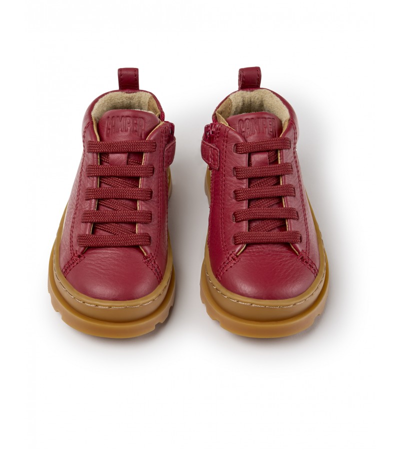 Camper - Brutus Tws by Moomin K900291-016 Burgundy Leather Camper - Brutus Tws by Moomin K900291-016 Burgundy Leather