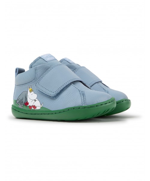 Camper - Peu Cami Tws by Moomin K900386-006 Blue Leather