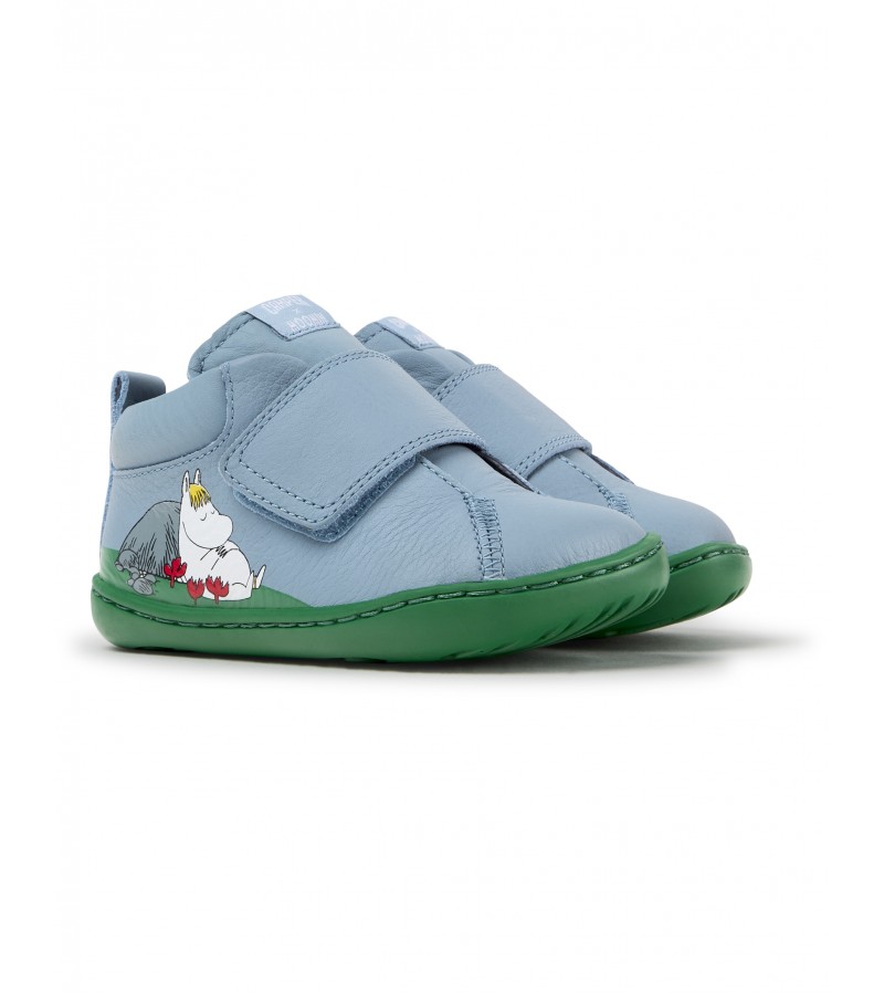 Camper - Peu Cami Tws by Moomin K900386-006 Blue Leather