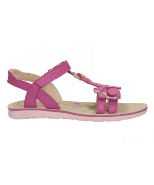 CLARKS - MIMOGRACIE INF PINK LEATHER CLARKS - MIMOGRACIE INF PINK LEATHER