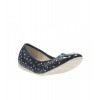 CLARKS - DANCE PUFF JNR NAVY MULTY LEATHER
